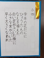 画像:2020年教室内硬筆展